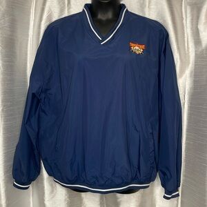 Cooperstown Dreams Park Men’s 2XL Navy V Neck Lined Windbreaker Pullover